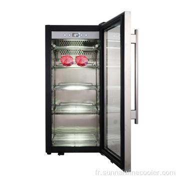 Réfrigérateur de vieillissement de viande de contrôle tactile de haute qualité